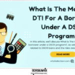 What is the maximum DTI for a borrower under a DSCR program